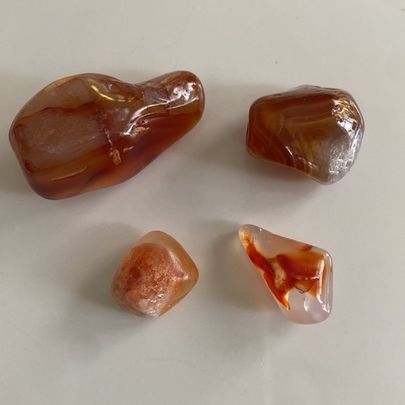 Handmade Agate Tumbled Gemstones Set Jewelry - Picture 1 of 16